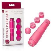 Vibrador Soft Touch Vibro da loba 2, 10cm na cor rosa -VB079