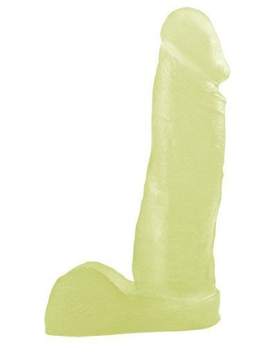 Prótese com Escroto 8 - 20x4,5 cm - Fosforescente -AL060