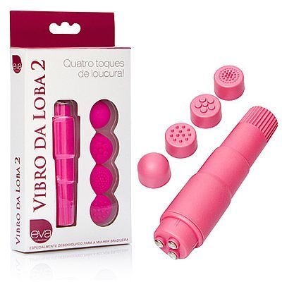 Vibrador Soft Touch Vibro da loba 2, 10cm na cor rosa -VB079