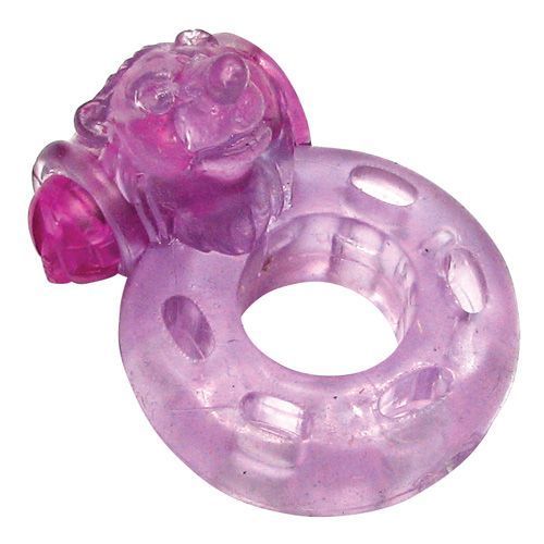 Anel vibratório com massageador leãozinho -AP001