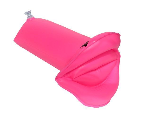 Masturbador em formato de boca inflável na cor rosa - IF004