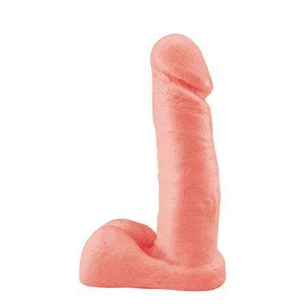 Prótese com Escroto Aroma Maça Vermelha - AL008