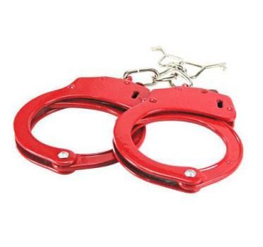 Algema de Metal Vermelha - AG002